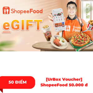 [UrBox Voucher] ShopeeFood 50.000 đ
